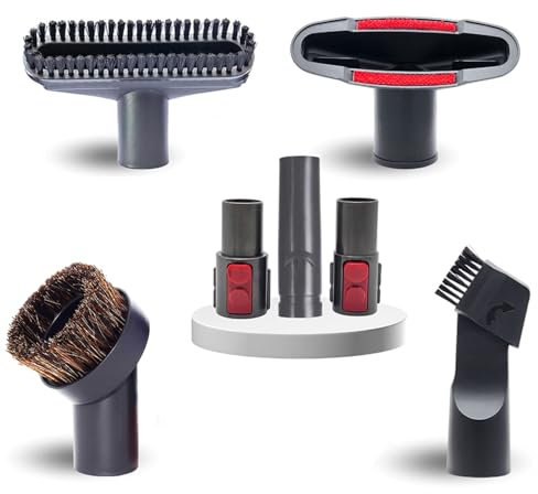 Ersatz-Staubsaugeraufsätze für Dyson mit 3,25 cm (1,25 Zoll) Universal-Schlauchadapter-Set, kompatibel mit Dyson CY22, CY23 Cinetic Big Ball DC58, DC59, DC62, V6, V7, V8, V10, V11, V15