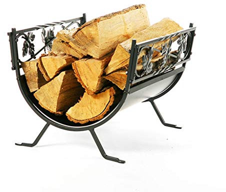 Kaminholzregal Für Den Außenbereich, Kaminholzhalter Für Den Außenbereich, Kaminholzregal, Europäisches Schmiedeeisen-Kaminregal, Brennholzregal Aus Metall, Werkzeugregal, Holzkorb, Dekoratives Auss