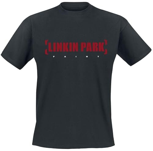 Linkin Park Faint Single Männer T-Shirt schwarz XXL 100% Baumwolle Band-Merch, Bands