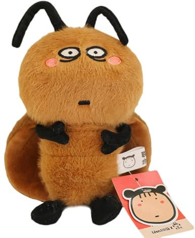 Lustige Kakerlake Puppe - 7,8 Zoll Süße Kakerlake Puppe - Kreatives Plüschtier Popova Südskarlake Kleine Plüschtiere für Heimdekoration, Plüschtiere für Kinder und Erwachsene