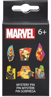 Loungefly Marvel Avengers Infinity Stones Blind Box Enamel Pin | Official Movies Merch - Blind Box Enamel Pin Badge for Backpacks, Bags and Jackets - Surprise Gift for Collectors