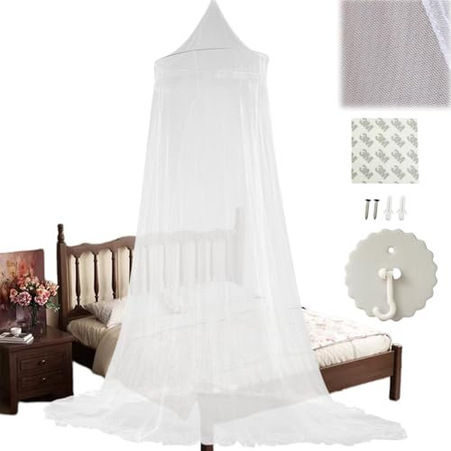 KLLJ Mosquitera para Cama,Mosquitero de Dosel,Dosel para Cama Infantil Cama Individual,Mosquitera para Cama Portátil,Mosquiteras Cama Doble Individual,para Prevenir Insectos