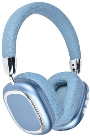 Cuffie Con Cancellazione Del Rumore, Cuffie Wireless Con Microfono Integrato, Cuffie Bluet00th Da Indossare Sulla Testa, Cuffie Musicali Wireless Per DJ Metalliche, Adatte Per Viaggi, Casa, Lavoro, TV