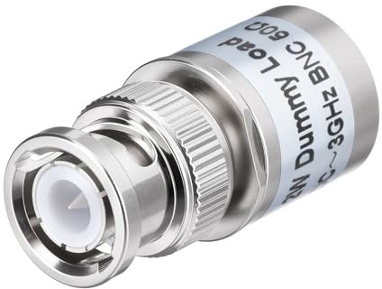 Bingfu 2 W BNC RF-Abschlusswiderstand, 50 Ω Koaxial-Dummy Load, DC–3 GHz Frequenzbereich, BNC-Stecker, ≤1,2 VSWR – für HF-Tests & Signalabschluss