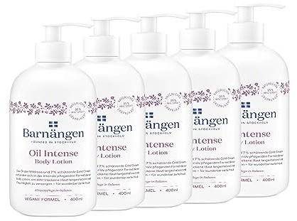 Barnängen Body Lotion Oil Intense, 5er Pack(5 x 400 milliliters)