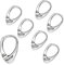 My-Bead 3 Paar Brisuren 925 Sterling Silber Klapp- Ohrringe 18mm nickelfrei Allergiker geeignet in Juweliers- Qualität DIY