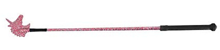 battle hayward & bower HySCHOOL Glitter Unicorn Riding Whip - 65cm