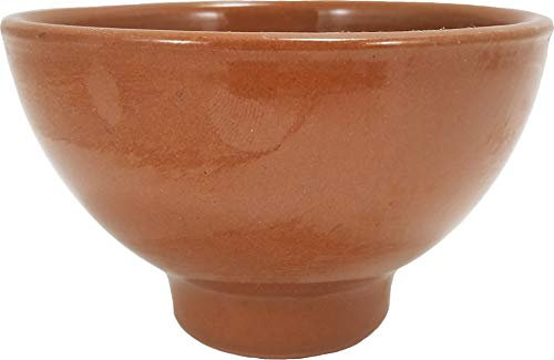 PACK DE 6 Tazas vino barro esmaltado 9,5 x 5 cms (200 cc aprox.)