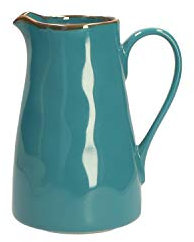 Rose & Tulipani - Brocca 600cc Ottanio - Arredo Casa, Cucina - Linea Concerto di Colori - Idea Regalo - Stoneware - 0,6 CC; 12xh15,5 cm