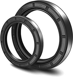 NBR Wellendichtring TC * 20-35-13 * 4/5/5,5/6/7/8/9 Nitril Covered zweilippig mit Schraubenzugfeder, 13x30x8mm 2Pcs