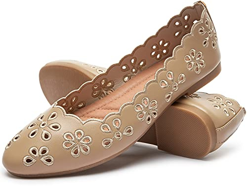 FRACORA Women's Ballet Flats