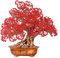 JYCCH Glücks-Kristallbaum/Geschenkbaum, Geldbaum, Feng Shui-Ornament, Premium-Baum des Lebens, Zuhause, Tisch, Reichtum, Kunstwerk, Einzugsgeschenke, Bonsai