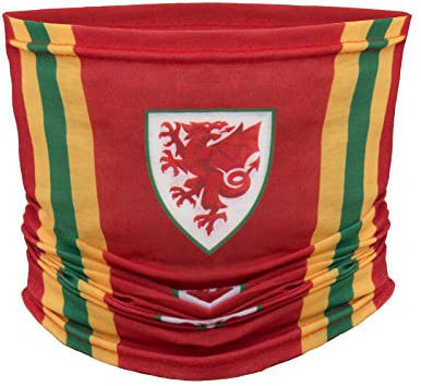 Wales FA Snood Retro Bar Official FAW Football Gift