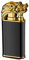 GOOBIX Magic Dual Flame Feuerzeug - Dragon Flame, Wasserdicht, Winddicht, Fluoreszierend, Nachfüllbar, Für Zigarren - Butanfrei (Dragon Black)