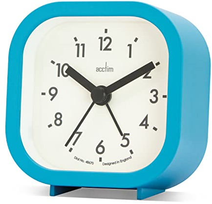 Acctim Robyn Mini Bedside Alarm Clock Sky