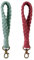 AOKSUNOVA Makramee Set Schlüsselanhänger Mädchen Schlüsselbund Schlüsselband Kurz Boho Keychain