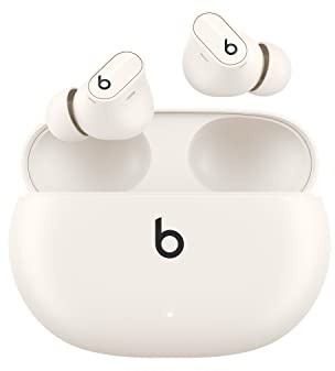 Beats Studio Buds + | True Wireless Noise Cancelling Earbuds, Enhanced Apple & Android Compatibility, Built-in Microphone, Sweat Resistant Bluetooth Headphones, Spatial Audio - Ivory