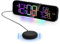 Hiyorsoa Alarm Clocks for Heavy Sleepers, Loud Deaf Alarm Clock with Bed Shaker, Vibrating Dual Alarm Clock with Night Light, 12/24H, Snooze