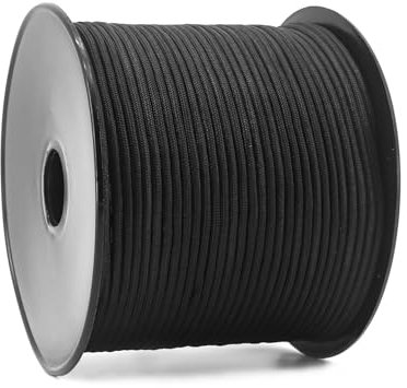 NewDoar Paracord 3mm Cordons Utilitaires 30M/90M/150M Rouleau de Corde Tactique 7 Noyaux Polyester 250KG Résistance à la Traction pour l'extérieur, Le Bricolage, l'artisanat, Le jardinage-90M/300FT