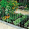 FOREHOGAR Dekorativer weißer Gartenzaun, 81,3 x 6,0 m, rostfrei, Landschaft, Metallkante, Terrassendekoration, Hofzaun, Terrasse, Blumenbeet, Gartenzaun für den Außenbereich