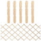 Chaduof Clôtures en Treillis 5 pcs Bois de Sapin Massif 180x80 cm,Barriere Jardin Exterieur,Barriere Jardin,Portillon Grillage