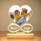KoxSmar Cadeau Femme Personnalisé, Cadre Photo Personnalisé, Cadre Personnalisé avec Photo, Cadre Photo Personnalise, Cadeau Anniversaire Femme, Cadeau Personnalisé Couple