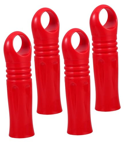 BELLIFFY 4stücke Teiliges Mop Handgriff Endkappen Praktische Ersatzteile Für Kehrschaufel Und Moppstiel Einfache Installation Komfortabler Halt Geeignet Für Verschiedene Reinigungstools