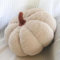 Kürbis Kissen, Pumpkin Pillow, Halloween Kürbis DekokissenKürbis Kissen, Weiche Plüschkissen Herbst Pumpkin Pillow Kürbis Deko, Kürbiskissen Kissen for Home Halloween Decoration(Off-white,20cm)