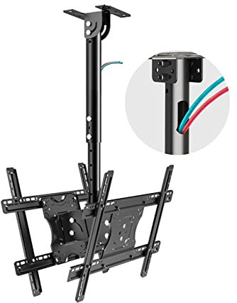 Universal TV Stand, Universal TV Stand TV Stand TV Stands Mobile TV Cart On Wheels Rolling TV Stand for 32 to 60 Inch Flat Screen TVs, Tall TV Floor Stand, Height Adjustable Television Stands