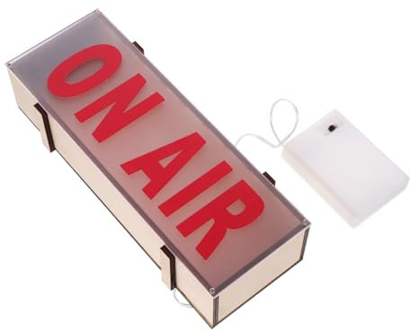 Gadpiparty LED-Licht led wall lights wall lamp led schreibtischlamp wandverkleidung tischläuchten Anzeige mit Fernbedienung Warnung Hintergrund Wandleuchte Wandschild Lichtdekor Plastik