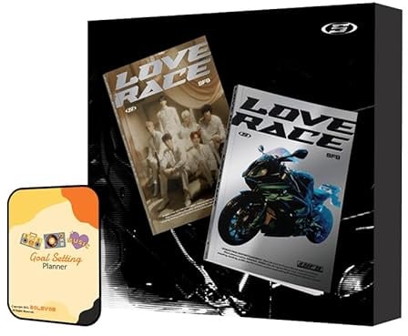SF9 LOVE RACE Album [LOVE + RACE 2 Standard ver. Full Album Set]+Pre Order Benefits+BolsVos Exclusive K-POP Inspired Digital Merches