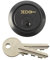 Kooples Hardware 5 Pin Replacement Rim Cylinder Keyed to Differ – Brass Night Latch Lock Barrel with 3 Keys – Secure Cylinder Lock for Wooden Doors (Black)