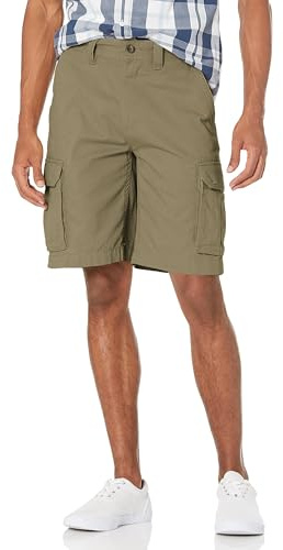 Amazon Essentials Men's Classic Fit 10 (25cm) Cargo Shorts with Pockets