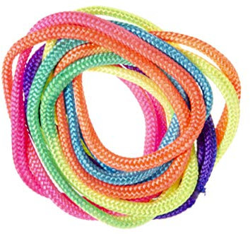 abrakado.nath 1 Ficelle Casse Tete Rainbow Rope Fais des Figures avec TES Doigts Jeu
