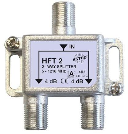 Verteiler 2-fach 5-1218 MHz ASTRO HFT2