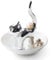 Titanape Katze Ringhalter Schmuckständer, Personalisierter Schmuck Aufbewahrung Kawaii Deko,Geburtstagsgeschenk für Frauen Mama Beste Freundin Hochzeit Weihnachts Valentinstag Muttertag Geschenk