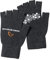 Savage Gear Knitted Half Finger Glove M Dark Grey Melange Handschuhe