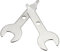 SEIWEI Chiave a pinza in acciaio inox da 9,5 mm, chiavi a brugola con estremità aperta, per macchine da incidere, utensili rotanti, 2 pezzi