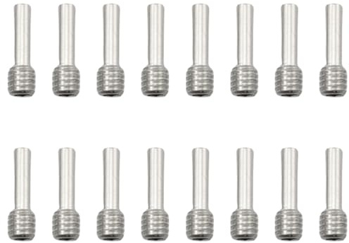 TAODAN 16PCS Stainless Steel Machining Screw M4x12mm Screw Pin Caterpillar Tank Simulation Climbing Car Drive Shaft
