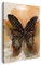 Artmazing | LV Schmetterling braun Bild bunt | S-Art Bilder Modern | Coole Wandbilder Wohnzimmer | Wandbild LV Schmetterling braun Deko XXL | Bild Leinwand XXL | LV Schmetterling braun Bilder Wand