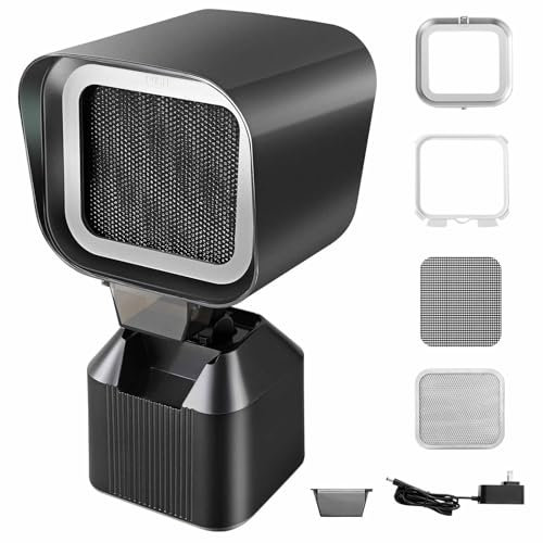 Hotte de cuisine portable, hotte de bureau rétractable avec ventilateur d'extraction à 2 vitesses, filtre en aluminium amovible, tasse de collecte d'huile, petit ventilateur d'extraction portable