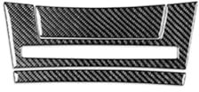 Autoaufkleber den Außenbereich Auto Innen Sitz Heizung Taste Panel Abdeckung Trim Aufkleber Carbon Faser Für 5 Serie E60 2004 2005 2006 2007(Color:B1)