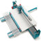 YANGYMM Tagliapiastrelle Manuale, Lunghezza di Taglio 1200Mm Tagliapiastrelle Guida Laser Regolabile Tagliapiastrelle per Piastrelle, per Piastrelle in Ceramica, Pavimenti e Pareti Smaltate