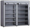 Massido Kleiderschrank Stoffschrank Schuhschrank Faltbar Stabil 12 Ablagen Soffüberzug Stahlgestell 120 x 30 x 110 cm Graphit