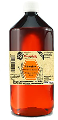 Citronellaöl (1000 ml) 100% naturreines ätherisches Citronella Öl