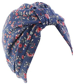 TININNA Indien Muslim Retro Blume Turban Mütze Kopftuch Schal Bandana Hut Chemo Schlafmütze Kopfbedeckung Haarausfall Headwear Alopezie Chemo Krebs Cap