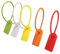 Etichette in Plastica, Etichette di Fascette di Plastica Fascetta Multicolore di Plastica Sigilli di Sicurezza la Logistica per Abbigliamento Scarpe Borse Logistica Trasporto 100 Pezzi (Vari Colori)