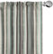 ABAKUHAUS Retro Vorhänge, Gardinen, Gestreifte Klassische Alt, Fensterbehandlungen für Wohnzimmer Schlafzimmer Dekor, 2 Stück 75 cm b x 225 cm h, Mandelgrün Braun Creme