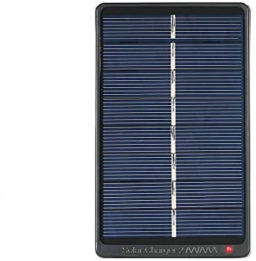 Funien Chargeur de Batterie, 2 * Chargeur de Batteries Rechargeables AA/AAA Chargeur à énergie Solaire Panneau Solaire 1W 4V pour Le Chargement de la Batterie