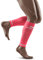 CEP - THE RUN COMPRESSION CALF SLEEVES für Herren | Stulpen für die Beine | Kompressionsstulpen Herren in pink zur effektiven Muskelaktivierung der Wade | Gr. V | XL